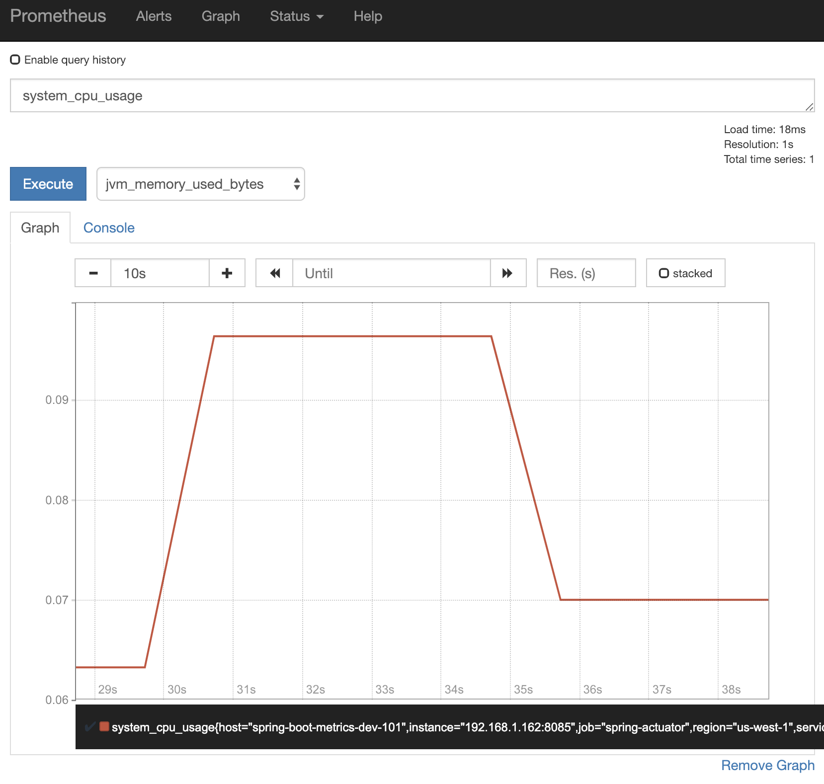 spring boot 2 prometheus custom metrics